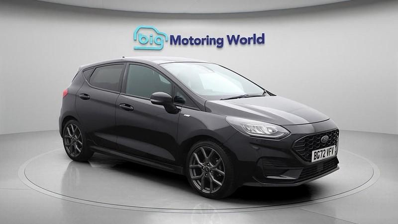 Used Ford Fiesta ST-Line 100 HP (73 kW) 2022 Black Hatchback