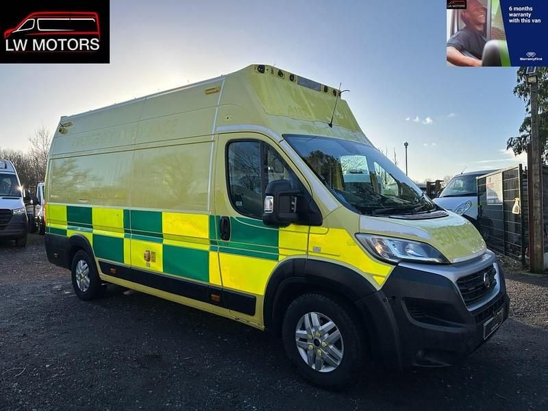 Used Fiat Ducato 2018 Yellow Van