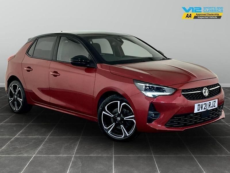 Red Used 2021 Vauxhall Corsa SRi Hatchback | £9,695 (Good price) - Image 1/2