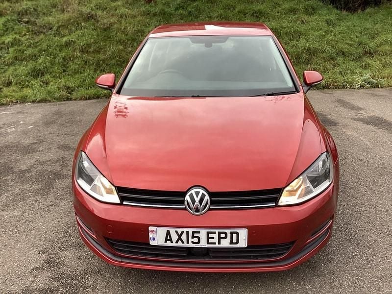 Used VW Golf VII Match 2015 Red Hatchback