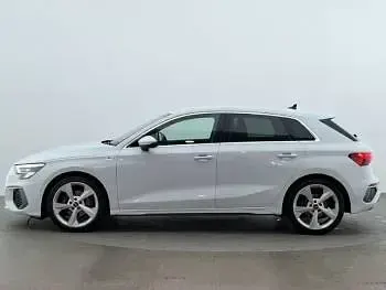 Used Audi A3 S-Line 150 HP (110 kW) 2024 White Hatchback