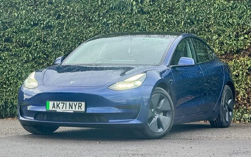 Used Tesla Model 3 Standard Range 366 kW (498 HP) 2021 Blue Sedan