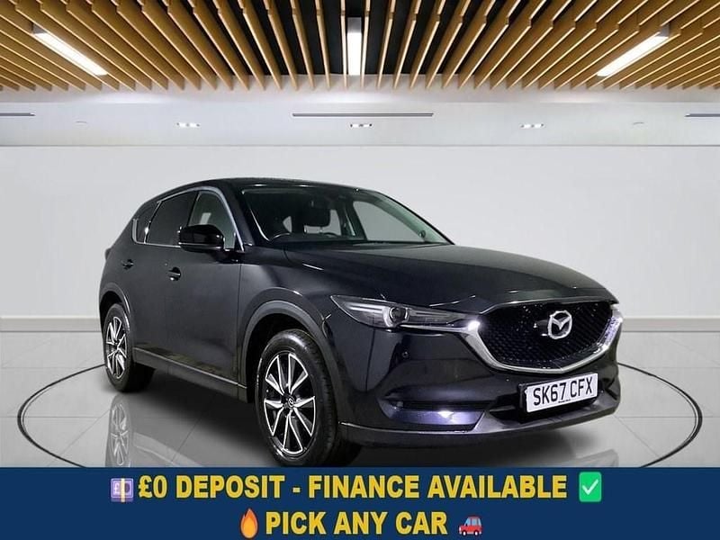 Black Used 2017 Mazda CX-5 Inclusive SUV | £10,399 (Fair price) - Image 1/4