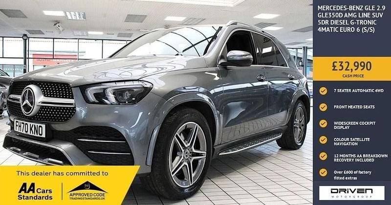 Used Mercedes GLE350 AMG line 272 HP (200 kW) 2021 Grey SUV