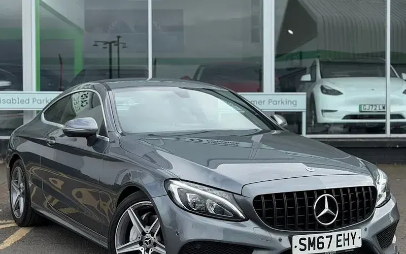 Used Mercedes C220 AMG line 170 HP (125 kW) 2017 Coupe