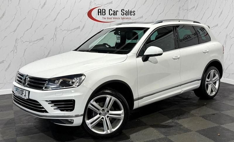 Used VW Touareg R-line Plus 262 HP (192 kW) 2016 White SUV