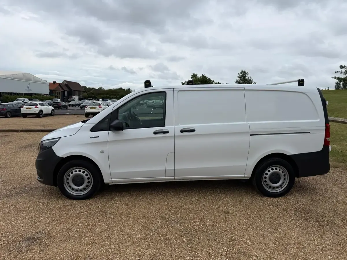 Used Mercedes e-Vito Progressive 85 kW (116 HP) 2021 White Van