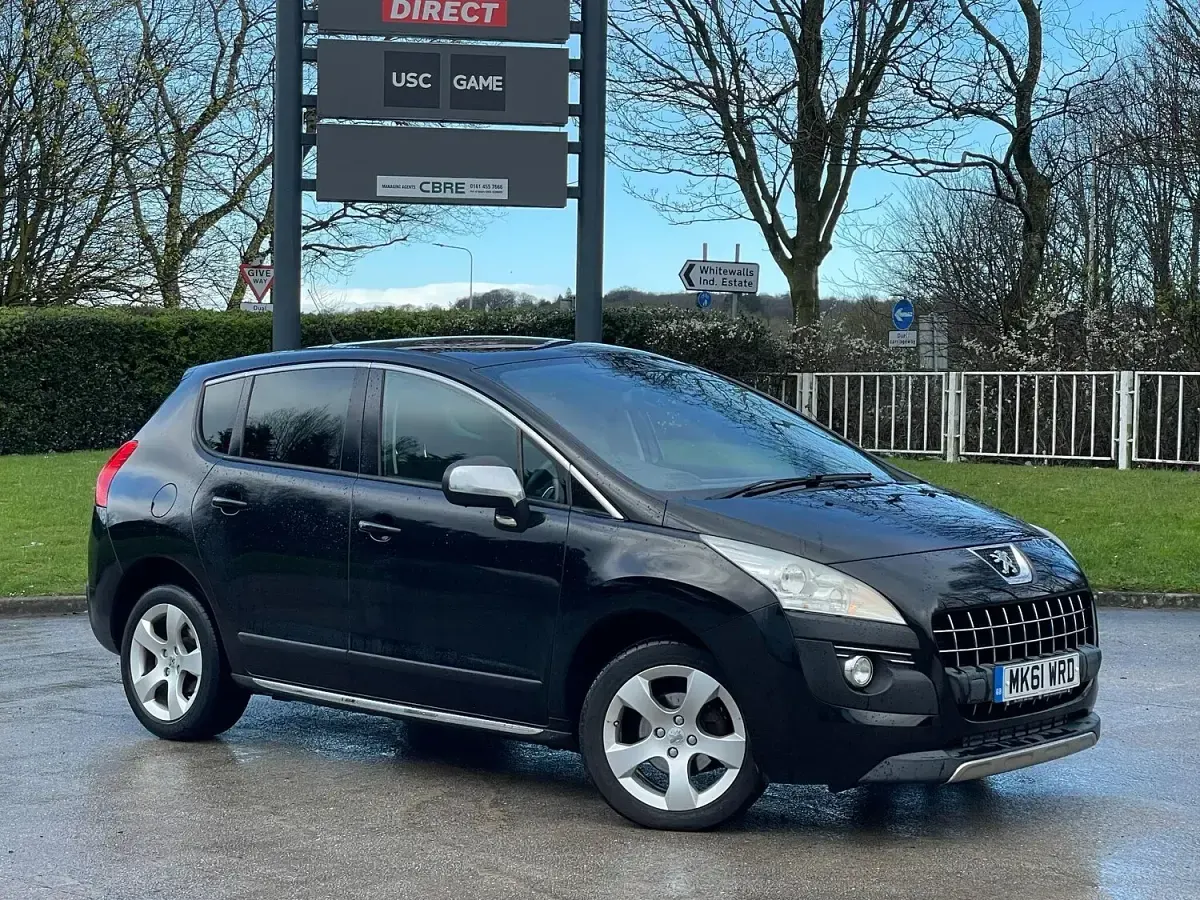 Used Peugeot 3008 112 HP (82 kW) 2011 Black Estate