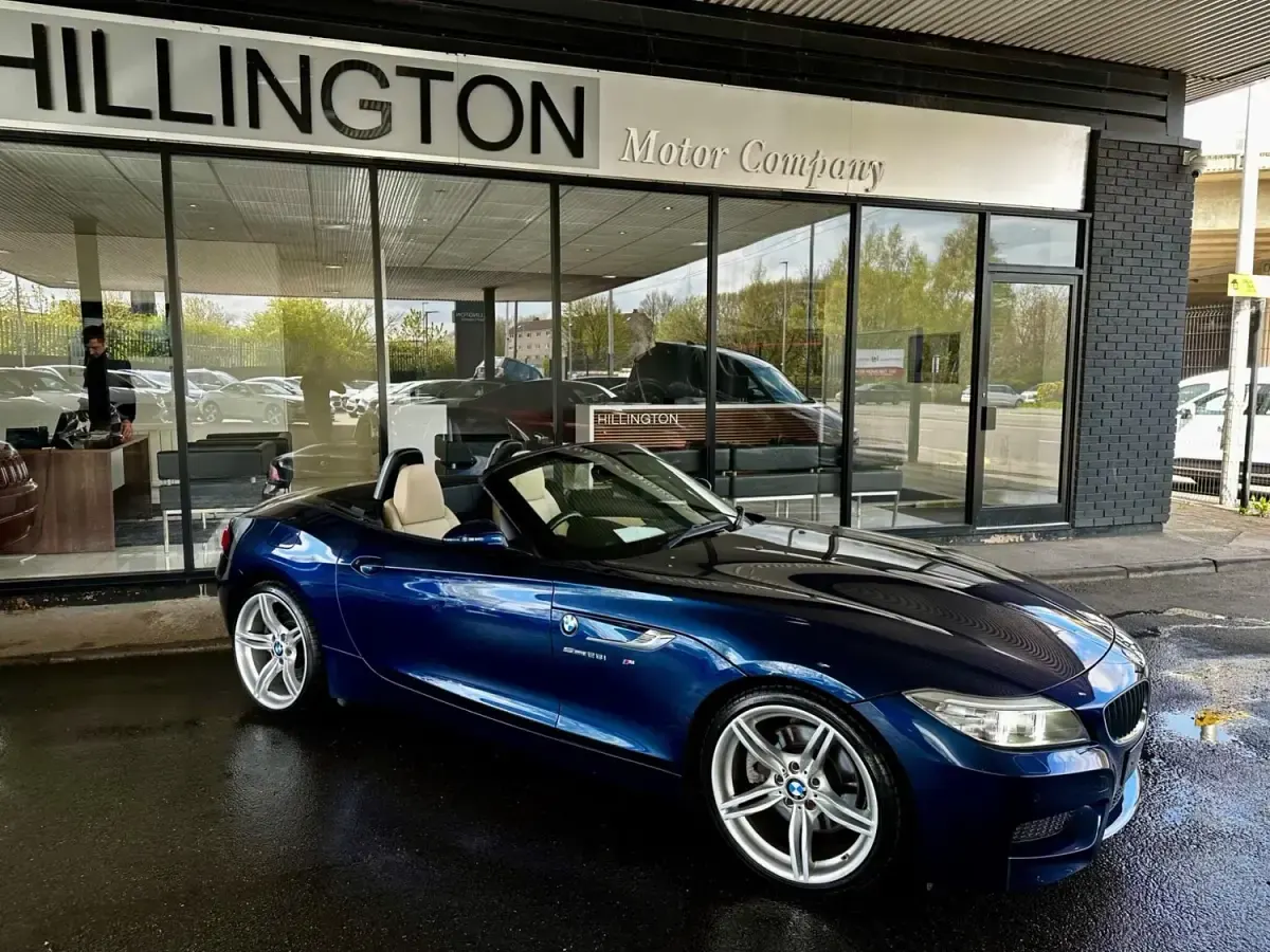 Begagnad BMW Z4 M Sport 2014 Blå Cab