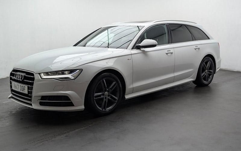 Used Audi A6 S-Line 190 HP (139 kW) 2017 White Estate