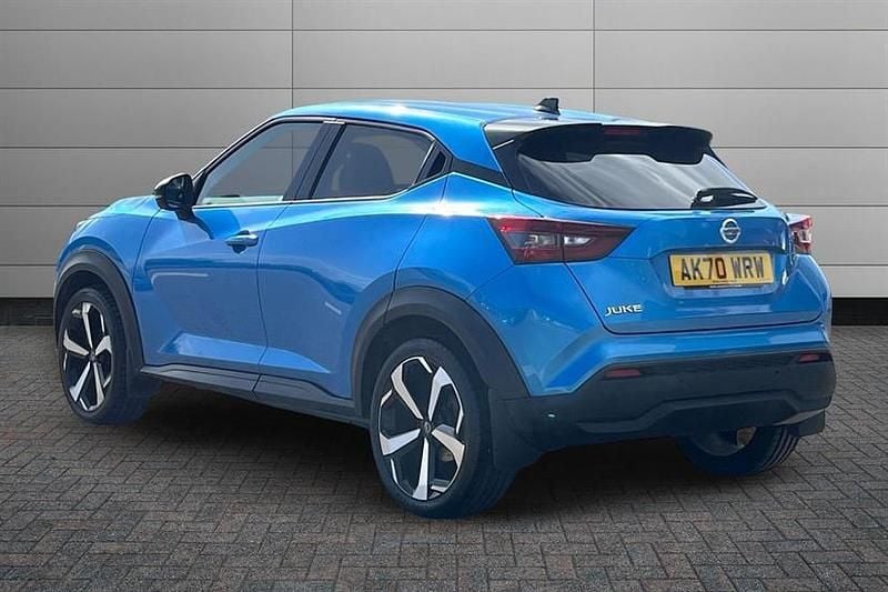 Used Nissan Juke Tekna 117 HP (86 kW) 2020 Blue SUV