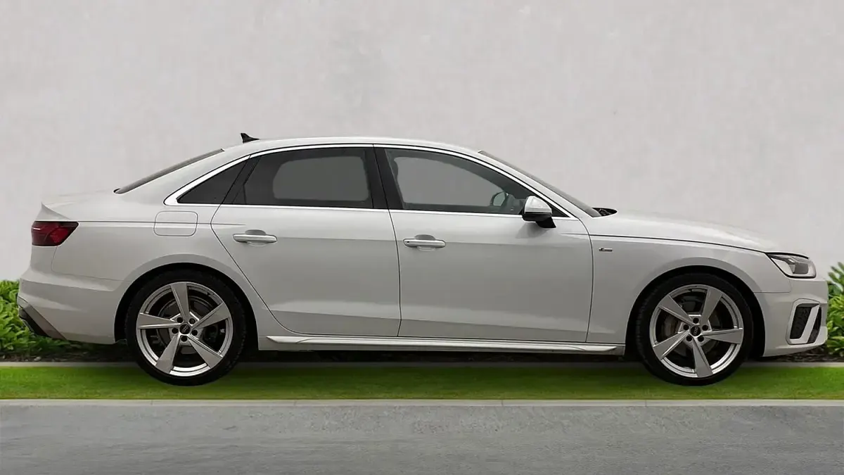 Used Audi A4 S-Line 2024 White Sedan