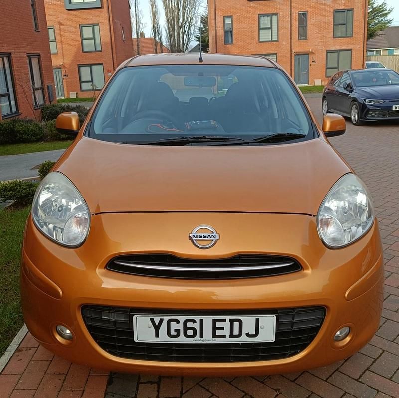 Used Nissan Micra Acenta 2011 Orange Hatchback