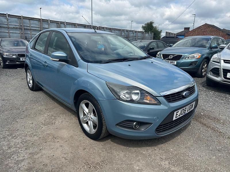 Used Ford Focus Zetec 2008 Blue Hatchback