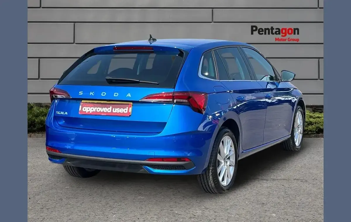 New Skoda Scala SE L 150 HP (110 kW) 2025 Blue Hatchback