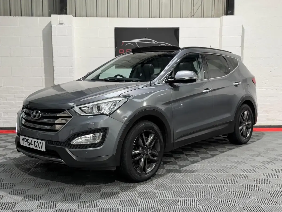 Usado Hyundai Santa Fe Premium SE 2014 Plateado SUV