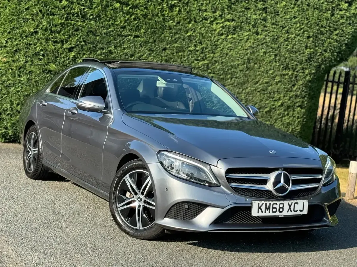 Used Mercedes C200 Premium Plus 2018 Grey Sedan