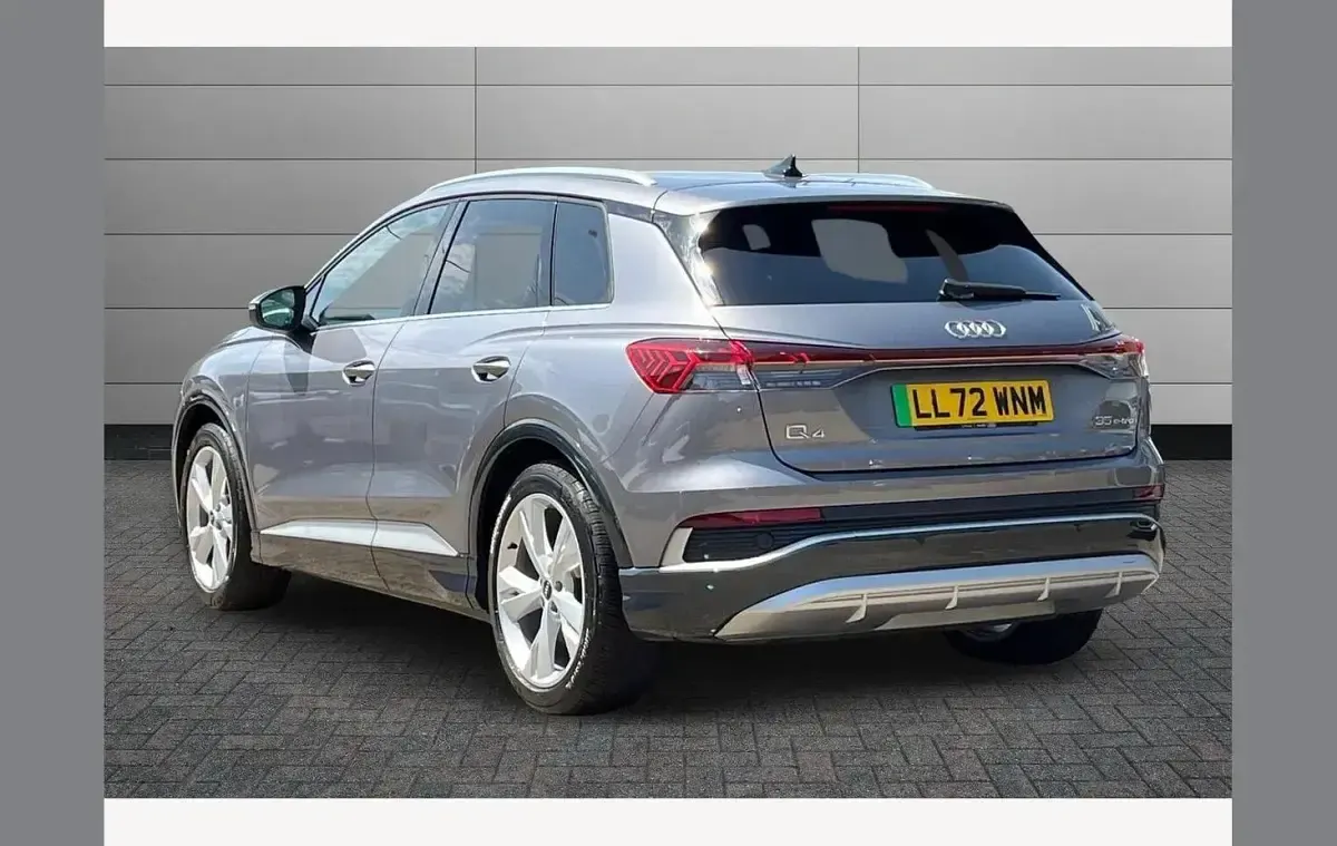 Used Audi Q4 e-tron S-Line 125 kW (170 HP) 2022 Grey SUV