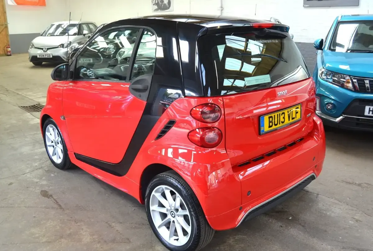 Used Smart ForTwo Coupé Passion 2013 Red Coupe