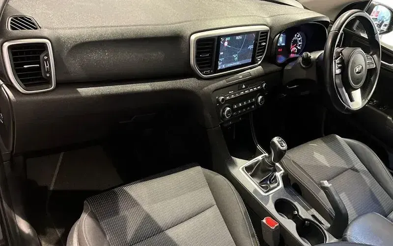 Used Kia Sportage 136 HP (100 kW) 2021 Black SUV