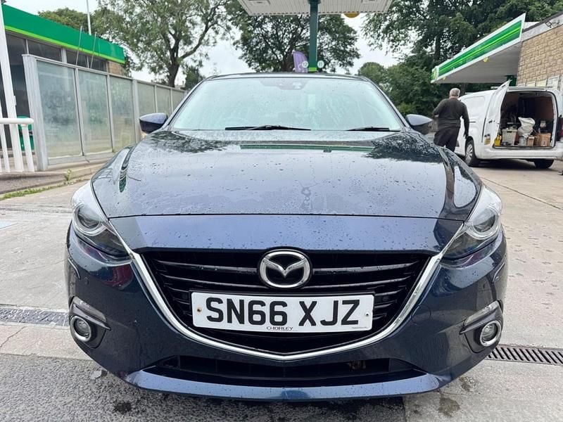 Blue Used 2016 Mazda 3 Inclusive Sedan | £6,495 (Fair price) - Image 1/4
