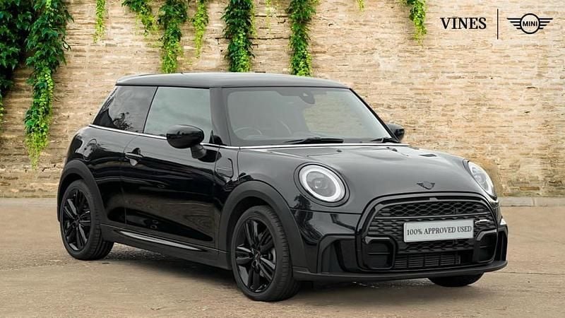Black Used 2023 Mini Cooper Hatch Hatchback | £21,885 (Fair price) - Image 1/4