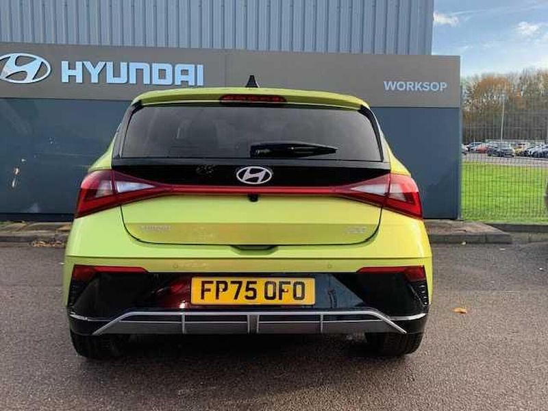 New Hyundai i20 Premium 100 HP (73 kW) 2025 Green Hatchback