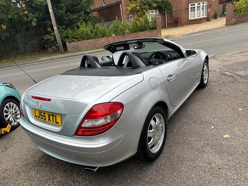 Used Mercedes SLK200 2005 Silver Cabriolet