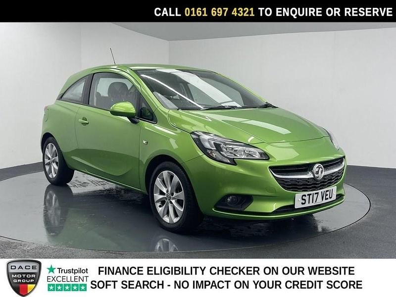 Used Vauxhall Corsa 75 HP (55 kW) 2017 Green Hatchback
