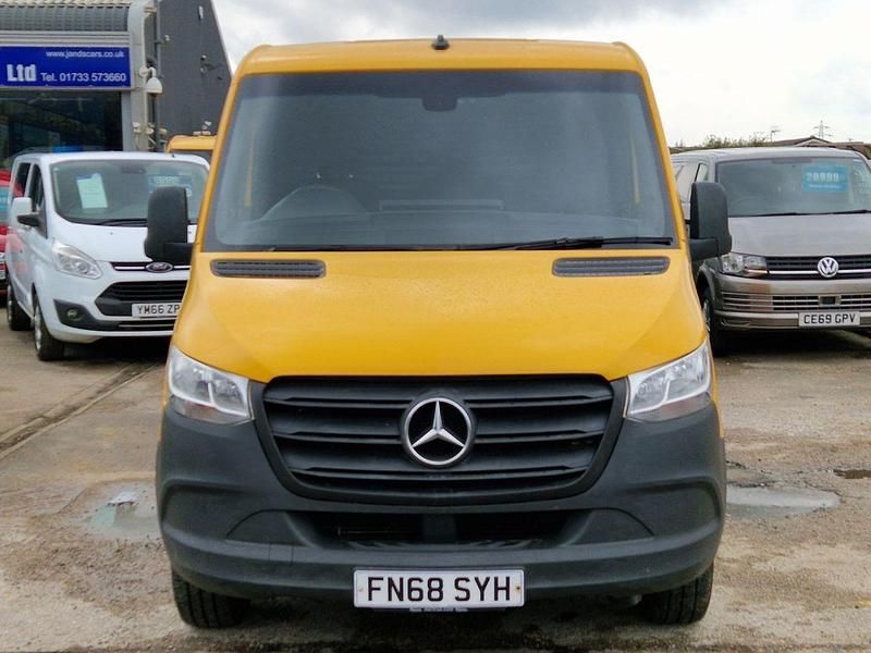 Used Mercedes Sprinter 143 HP (105 kW) 2018 Yellow Van