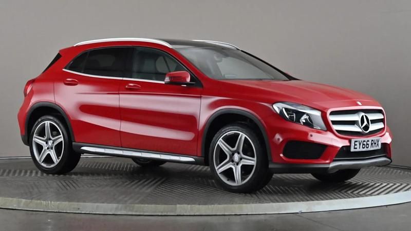 Red Used 2016 Mercedes GLA200 AMG line SUV | £11,798 (Fair price) - Image 1/4