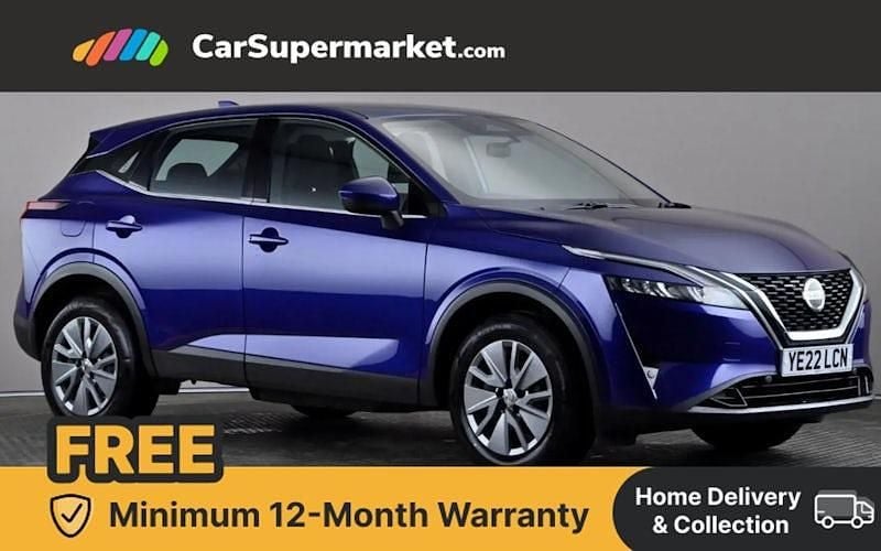Blue Used 2022 Nissan Qashqai Visia SUV | £14,497 (Good price) - Image 1/4