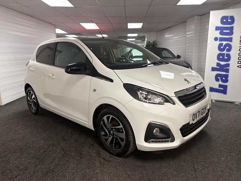 White Used 2021 Peugeot 108 Allure Hatchback | £8,995 (Fair price) - Image 1/4