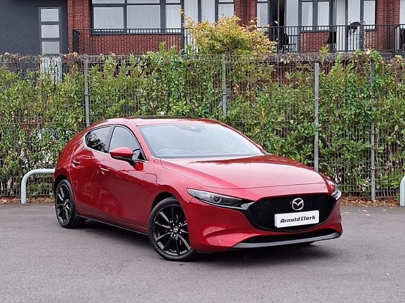 Red Used 2021 Mazda 3 Inclusive Hatchback | £17,698 (Fair price) - Image 1/4