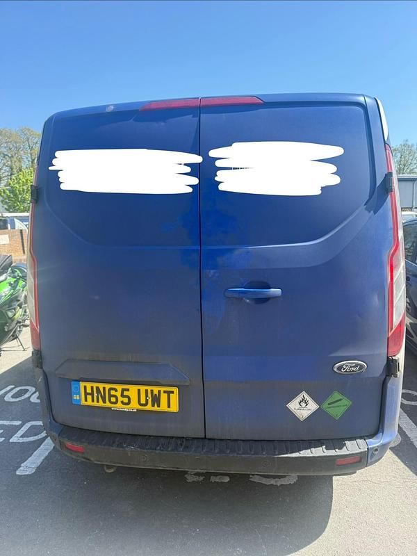 Used Ford Transit Custom Limited 125 HP (91 kW) 2015 Blue Van