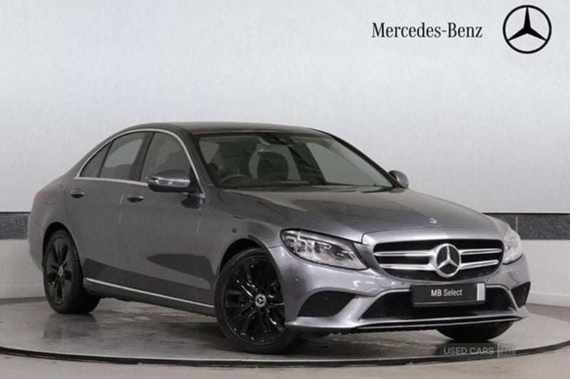 Used Mercedes C200 Premium 2020 Grey Sedan
