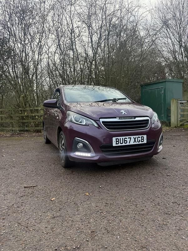 Used Peugeot 108 Allure 2017 Purple Hatchback