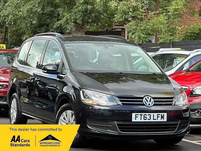 Black Used 2014 VW Sharan SE MPV | £6,999 (Fair price) - Image 1/4
