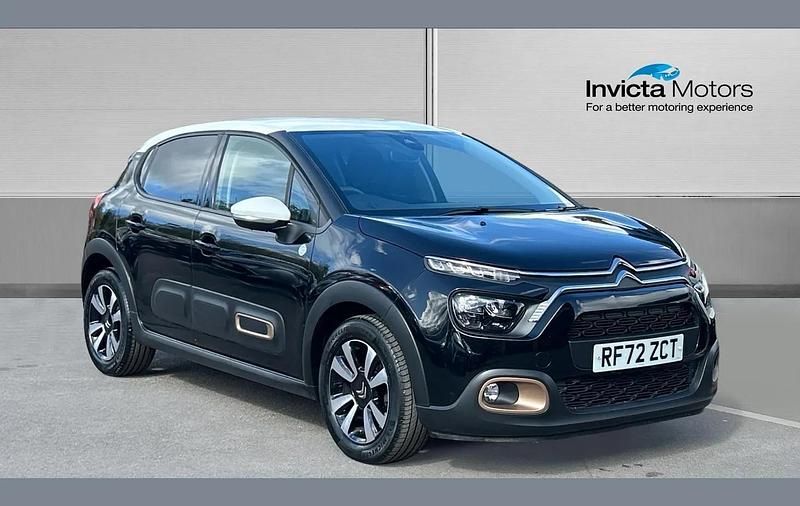 Used Citroën C3 PureTech 83 HP (61 kW) 2023 Black Hatchback
