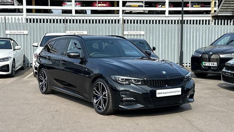 Used BMW 330 M Sport 254 HP (186 kW) 2020 Black Estate