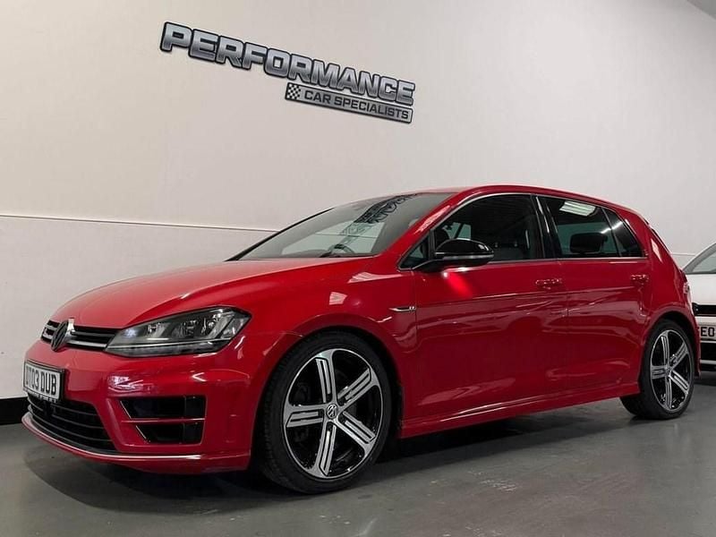 Red Used 2015 VW Golf VII R Hatchback | £14,995 - Image 1/4