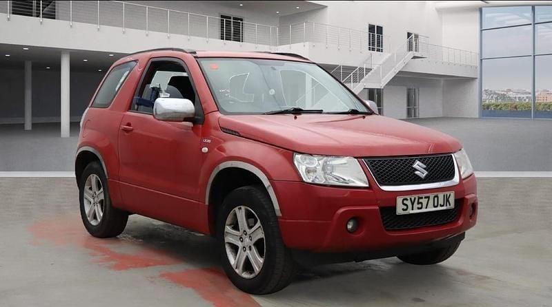 Red Used 2007 Suzuki Grand Vitara SUV | £1,995 (Fair price) - Image 1/4