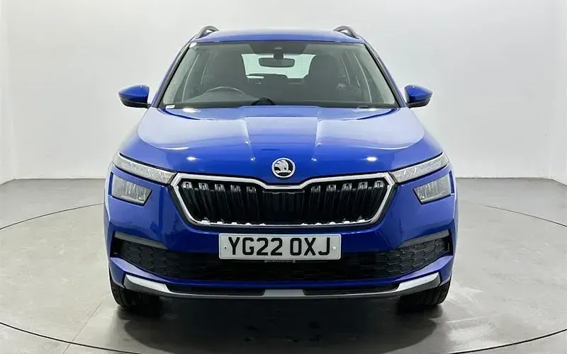 Used Skoda Kamiq SE 95 HP (69 kW) 2022 Blue SUV