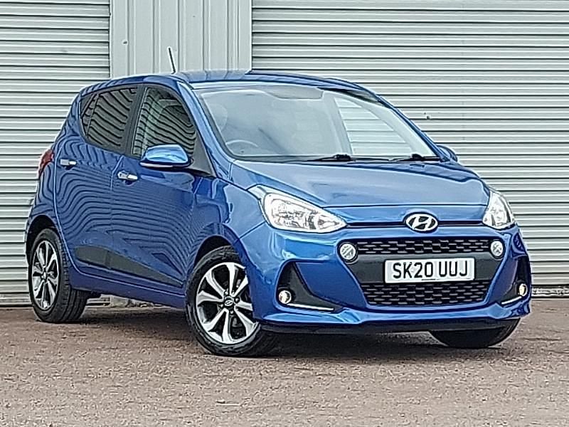 Blue Used 2020 Hyundai i10 Premium SE Hatchback | £13,498 (A bit pricey) - Image 1/4