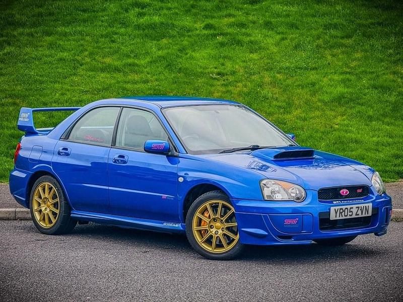 Used Subaru Impreza 261 HP (191 kW) 2005 Blue Sedan