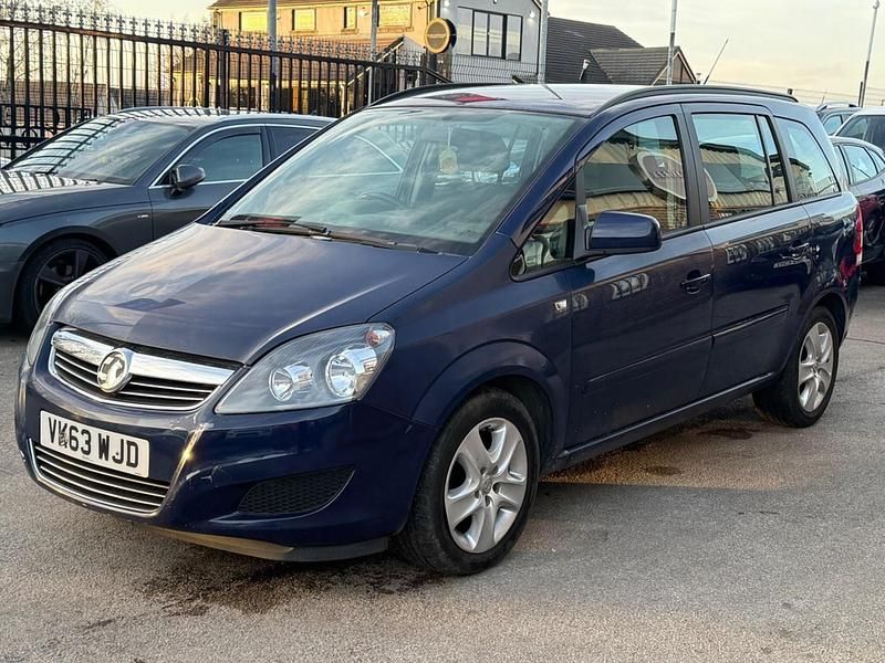 Used Vauxhall Zafira 2014 Blue MPV