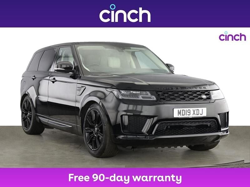 Black Used 2019 Land Rover Range Rover Sport HSE Dynamic SUV | £29,499 (Good price) - Image 1/3