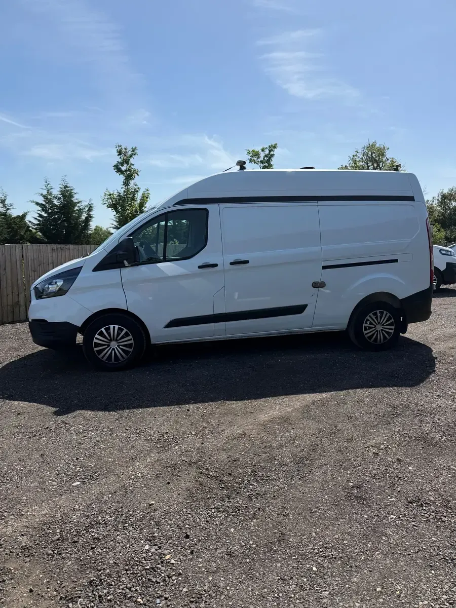 Used Ford Transit Custom 130 HP (95 kW) 2018 White Van