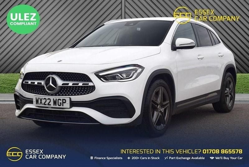 White Used 2022 Mercedes GLA200 AMG line SUV | £20,990 (Fair price) - Image 1/4