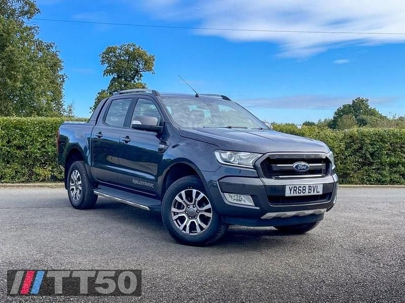 Grey Used 2018 Ford Ranger Wildtrack Pickup | £18,990 (Fair price) - Image 1/4